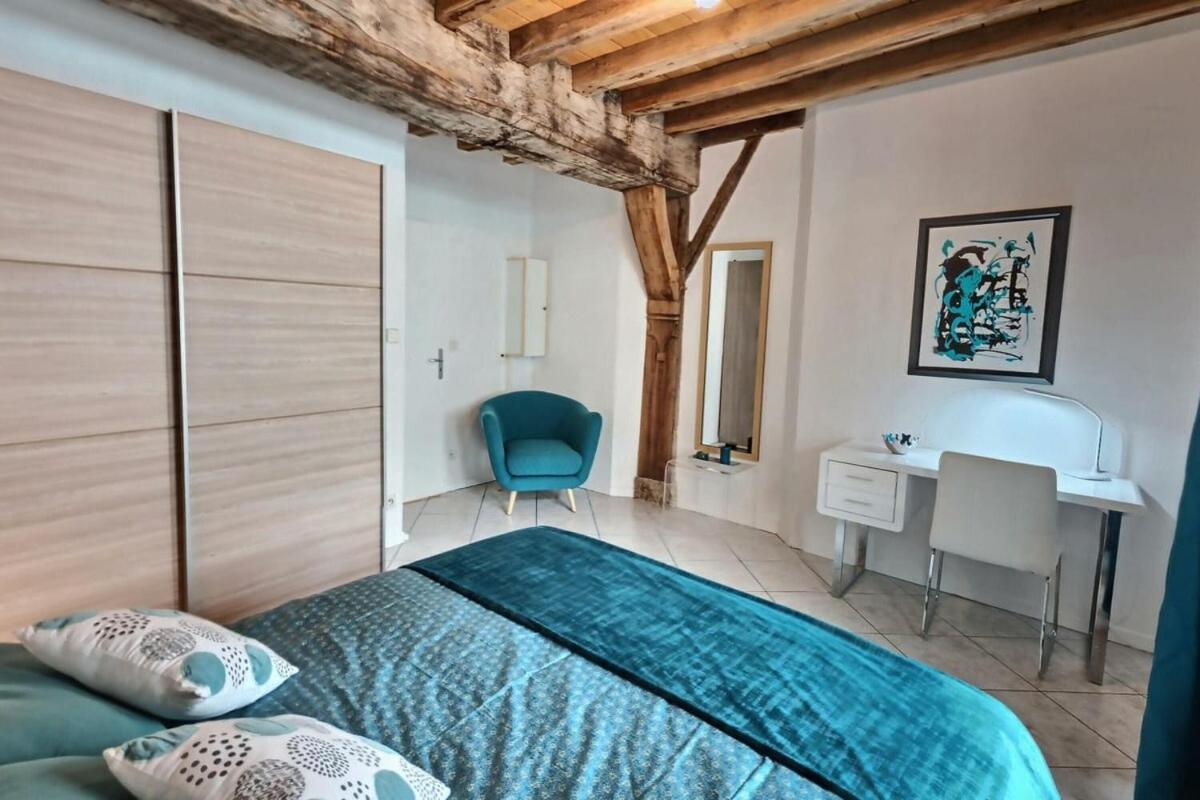 Le scarabée bleu - Appartement cosy dans le bouchon de Troyes - Mon Groom Exterior foto